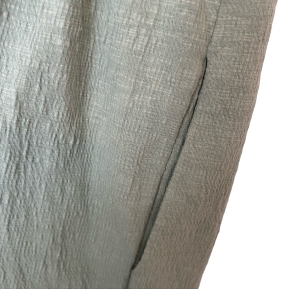 Nine West Sage Green V-neck Romper With Pocket XXL - Picture 4 of 5